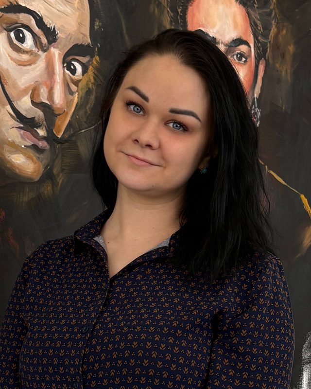 Евгения Асанова — преподаватель современного искусства школы Клячка в Новокузнецке